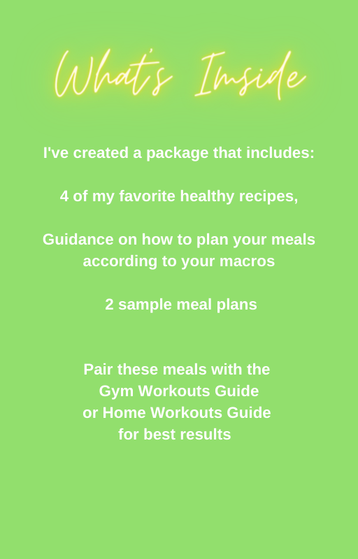 Bodied By Rita: Healthy Meal Guide