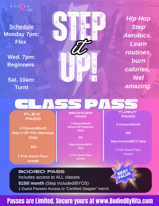 Step It UP! Class Pass