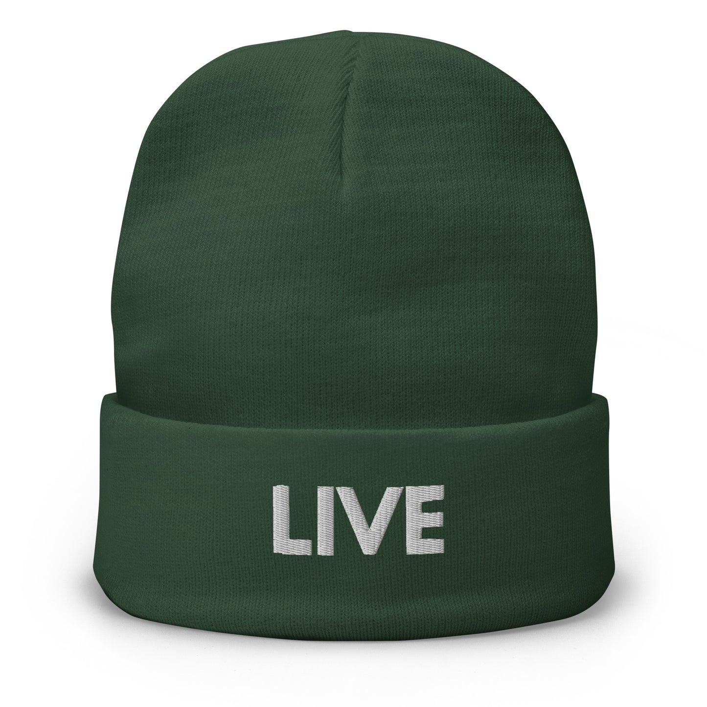 LIVE Embroidered Beanie