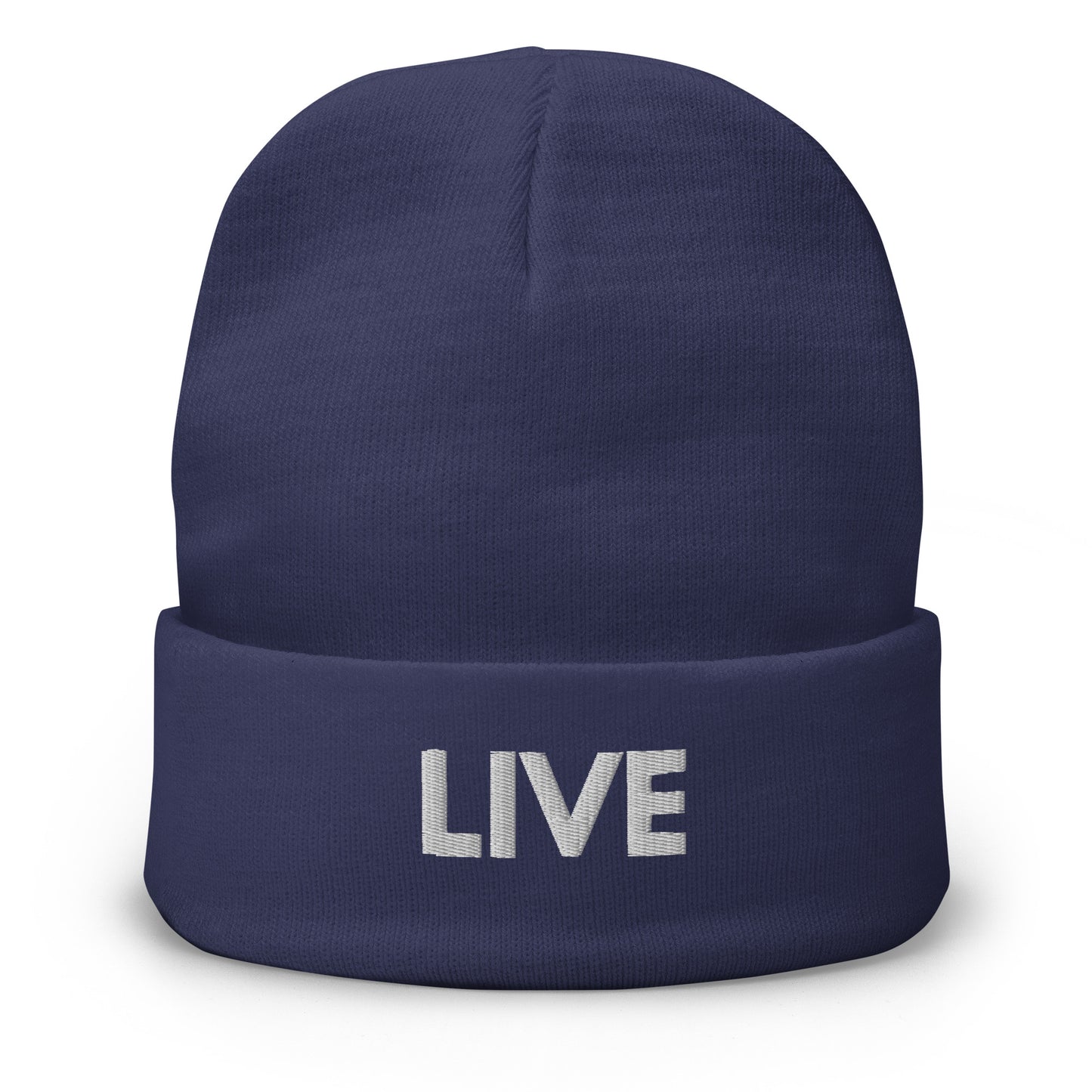 LIVE Embroidered Beanie