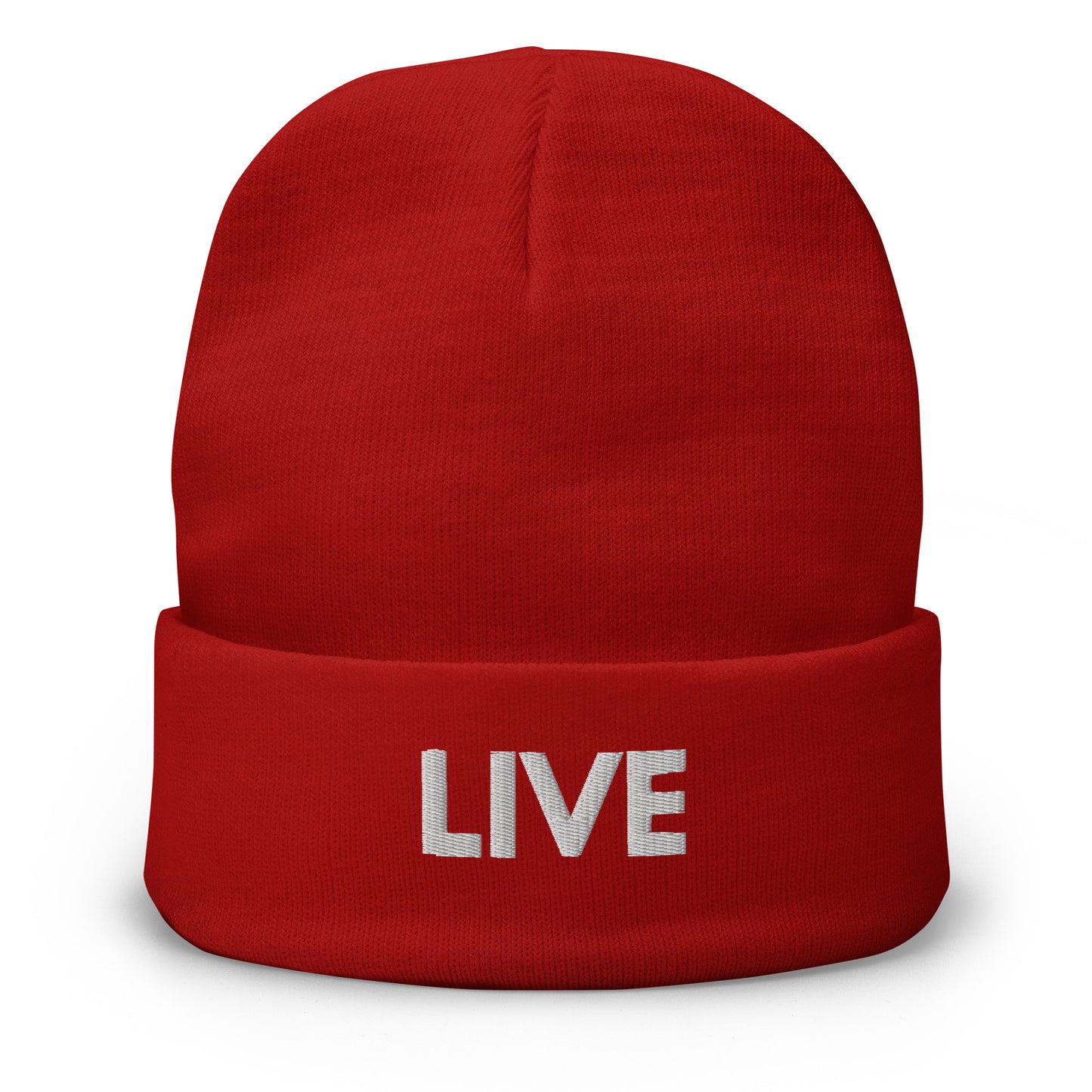 LIVE Embroidered Beanie